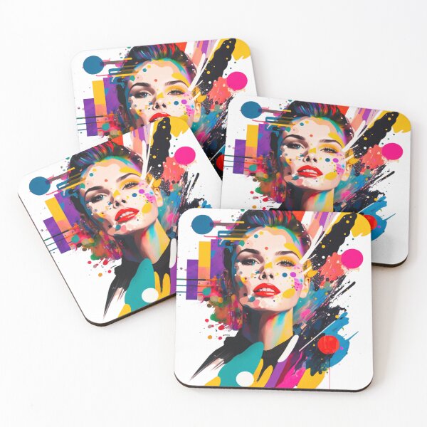 Item preview, A girl in a splash of colour designed and sold by Zaolta.