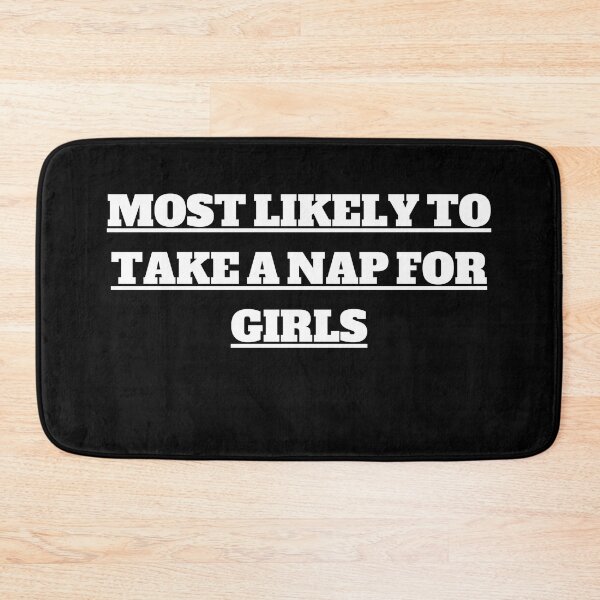 Item preview, most likely to take a nap for girls designed and sold by stor11.