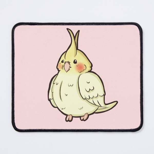 Item preview, Cartoon Lutino Cockatiel designed and sold by Hedovuiggu.