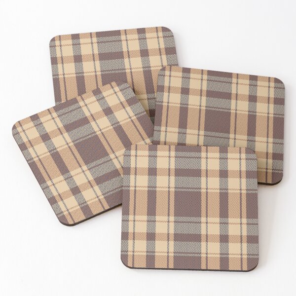 Item preview, Chocolate and Toffee Plaid Print designed and sold by aprilsims.