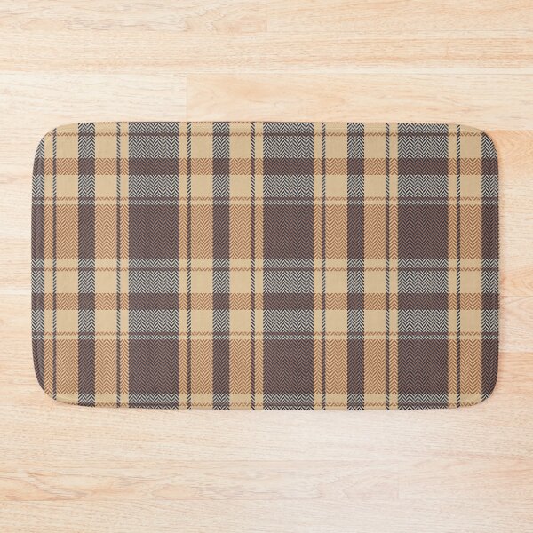 Item preview, Chocolate and Toffee Plaid Print designed and sold by aprilsims.