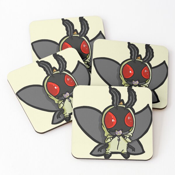 Item preview, Easter Mothman Chibi in Yellow Chicken Onesie designed and sold by Hearth and Rook.