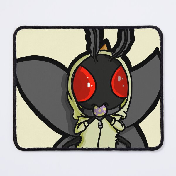 Item preview, Easter Mothman Chibi in Yellow Chicken Onesie designed and sold by Hearth and Rook.