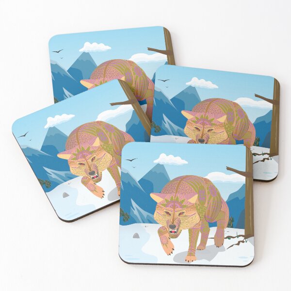 Item preview, Stalking Wolf In the Mountains designed and sold by Batmantis275.