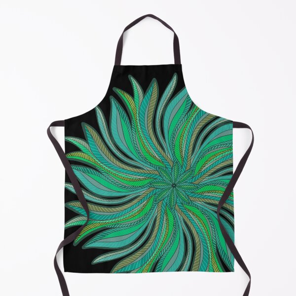 Item preview, Long leafed green Mandala designed and sold by DaveDanchuk.