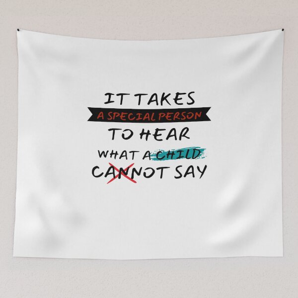Item preview, It Takes a Special Person to Hear What a Child Cannot Say designed and sold by LadyHustle.