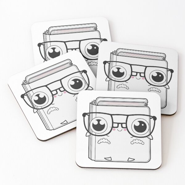 Item preview, Happy book with glasses designed and sold by Enrike-AC.