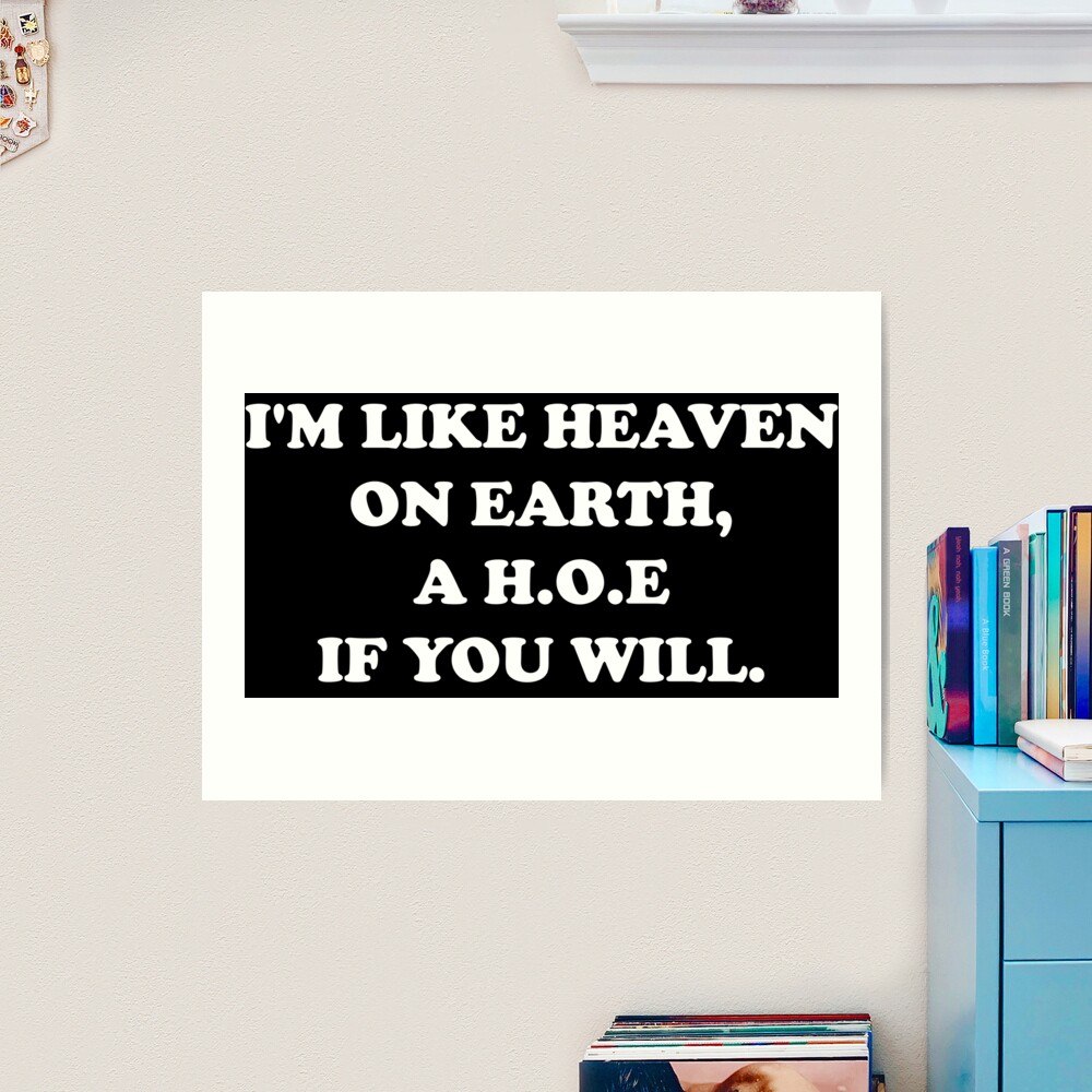 Live Like Heaven is on Earth Inspirational Sign Photograph by M G  Whittingham - Fine Art America