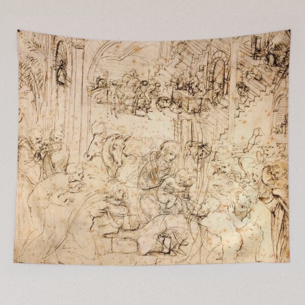Item preview, The Adoration of The Magi, Leonardo Da Vinci designed and sold by Reynareyna.