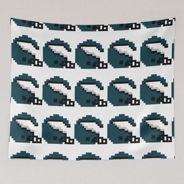 Item preview, 8 Bit Philadelphia Eagles Helmet designed and sold by 888digitalar.