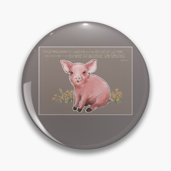 Item preview, The greatness of a nation and its moral progress can be judged by the way its animals are treated. designed and sold by Lyngianni.