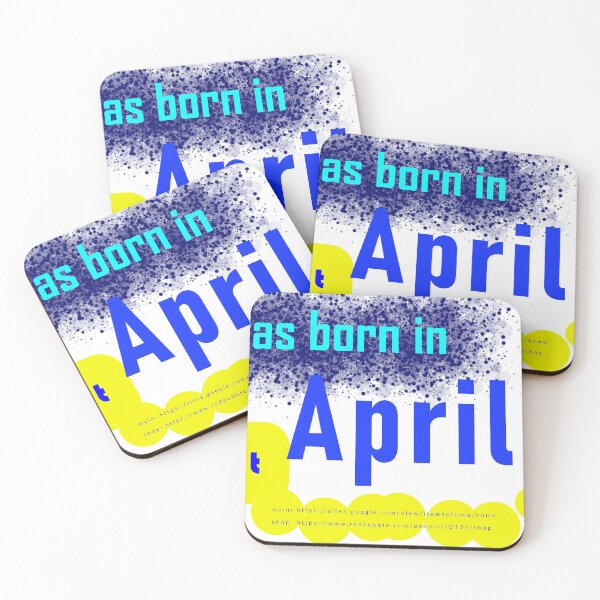 Item preview, i was born in April designed and sold by IOT22.