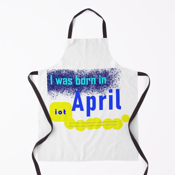 Item preview, i was born in April designed and sold by IOT22.