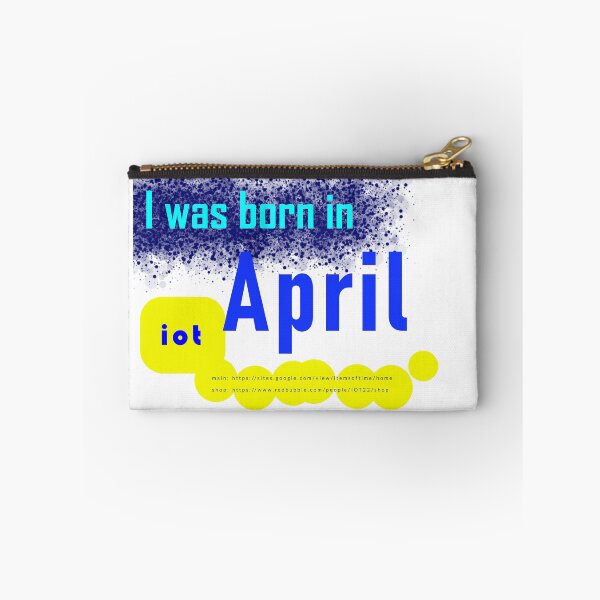 Item preview, i was born in April designed and sold by IOT22.