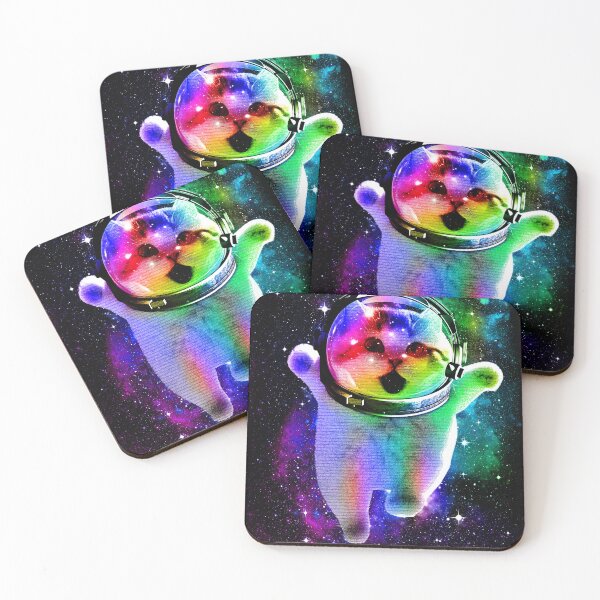 Item preview, Space kitten designed and sold by clingcling.