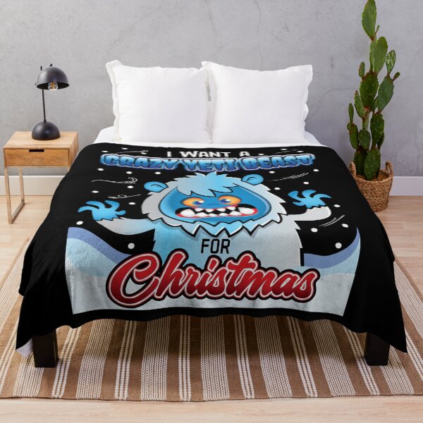 Item preview, I Want a Crazy Yeti Beast for Christmas - Apparel designed and sold by LatinSaint.