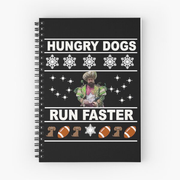 Item preview, Hungry Dogs Run Faster Ugly Sweater designed and sold by 888digitalar.