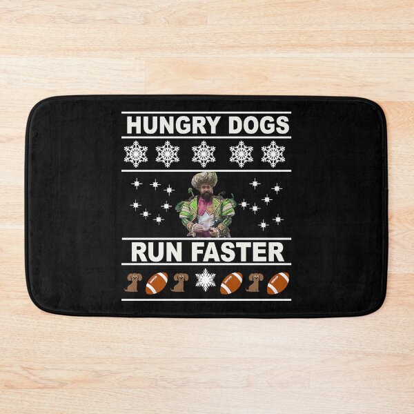 Item preview, Hungry Dogs Run Faster Ugly Sweater designed and sold by 888digitalar.