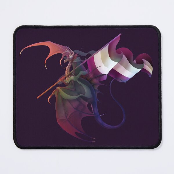 Item preview, Ace Pride Dragon designed and sold by AppleJuiceFlood.