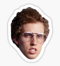 Napoleon Dynamite's Face Sticker