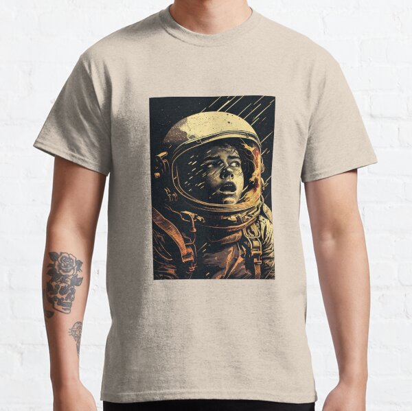 Fearful Astronaut Classic T-Shirt