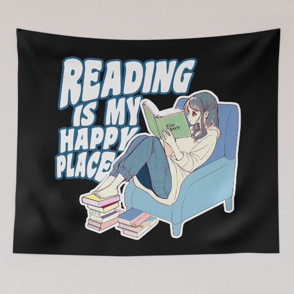 Item preview, Reading Is My Happy Place designed and sold by duke818.