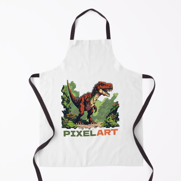 Item preview, Pixel Art dinosaur with funny cute decorative dinosaur for dinosaur lovers designed and sold by RSDESIGNSteam.
