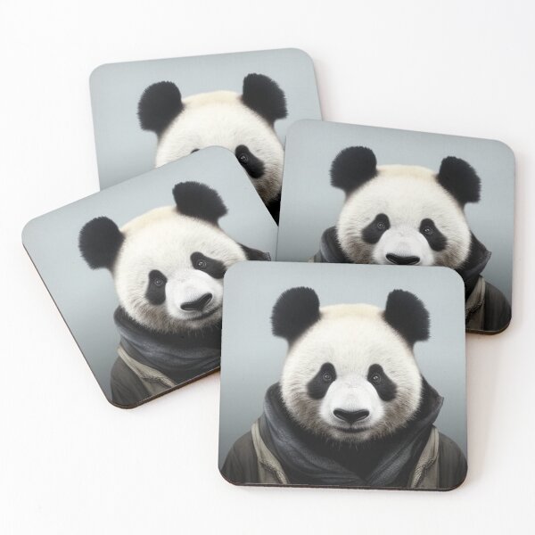 Item preview, Panda de casaco. designed and sold by Ideastorm.