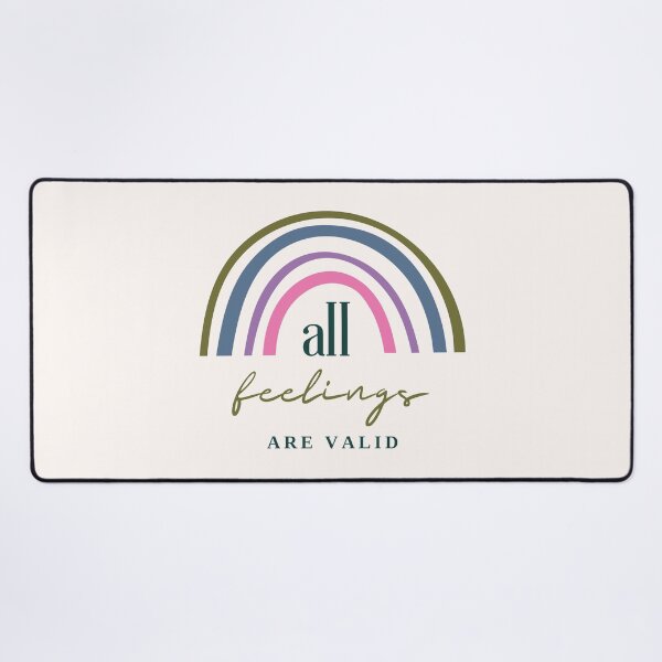 Item preview, ALL feelings are VALID designed and sold by successmom.