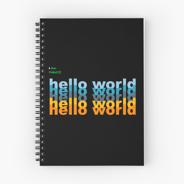Artikelvorschau, Hallo Welt-Python-Code entworfen und verkauft von FridPix.