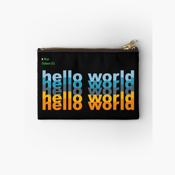 Item preview, Hello World Python Code designed and sold by FridPix.