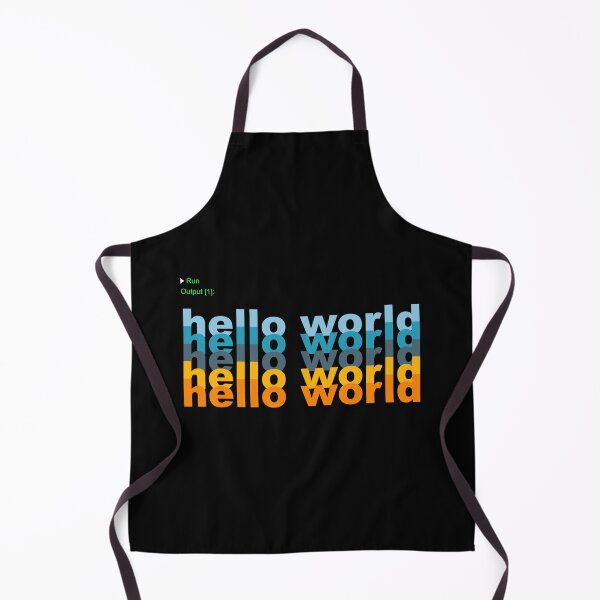 Item preview, Hello World Python Code designed and sold by FridPix.