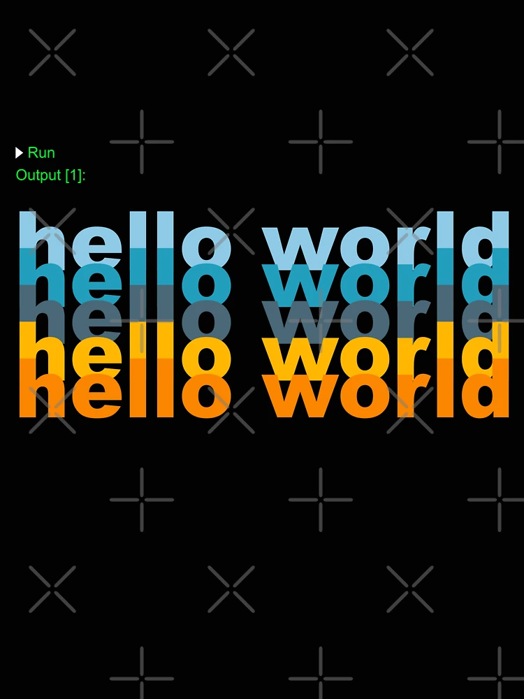 Thumbnail 4 of 4, Relaxed T-Shirt, Hello World Python Code designed and sold by FridPix.
