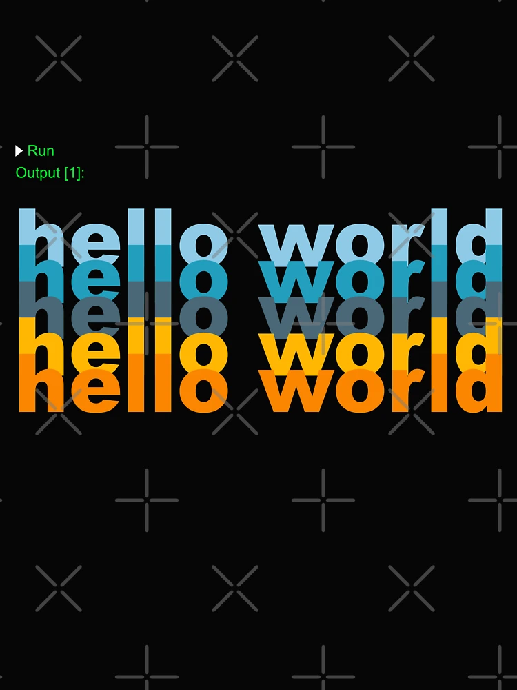 Thumbnail 4 of 4, Boxy T-Shirt, Hello World Python Code designed and sold by FridPix.