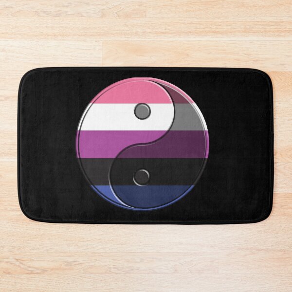 Item preview, Gender Fluid Pride Flag Yin Yang designed and sold by TheirChoice.