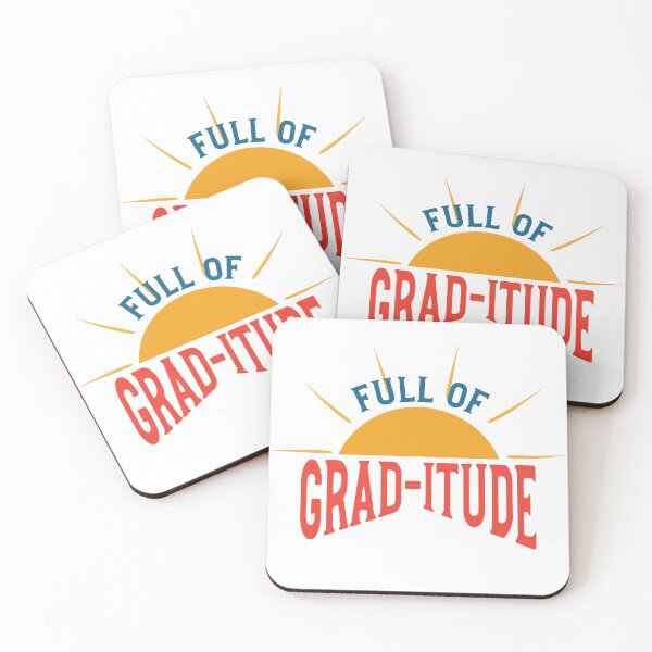 Aperçu de l'œuvre Graduation Pun full of grad-itude créée et vendue par whyitsme.