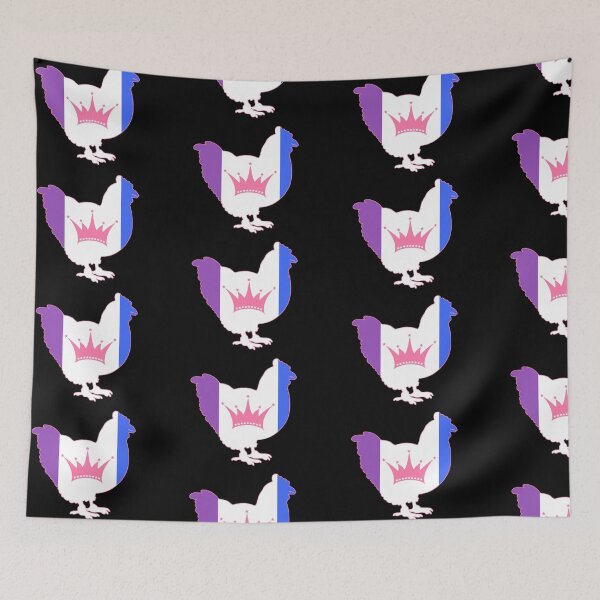 Item preview, Chicken Lover - LGBTQ Drag Pride Flag Heart 02 designed and sold by Puddmuppy.