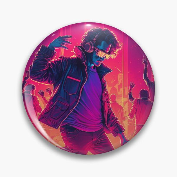 Item preview, Retro Synthwave World DJ Day designed and sold by RESToRAPTOR.