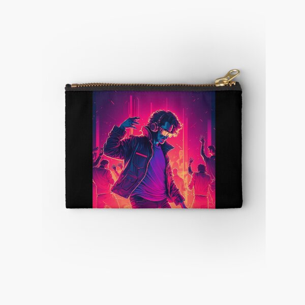 Item preview, Retro Synthwave World DJ Day designed and sold by RESToRAPTOR.