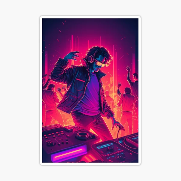 Retro Synthwave World DJ Day