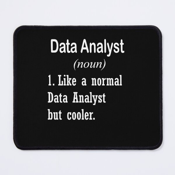 Item preview, Data Analyst defintion designed and sold by ZEDSOU ⭐⭐⭐⭐⭐.