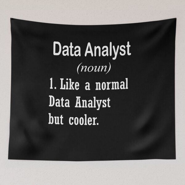 Item preview, Data Analyst defintion designed and sold by ZEDSOU ⭐⭐⭐⭐⭐.