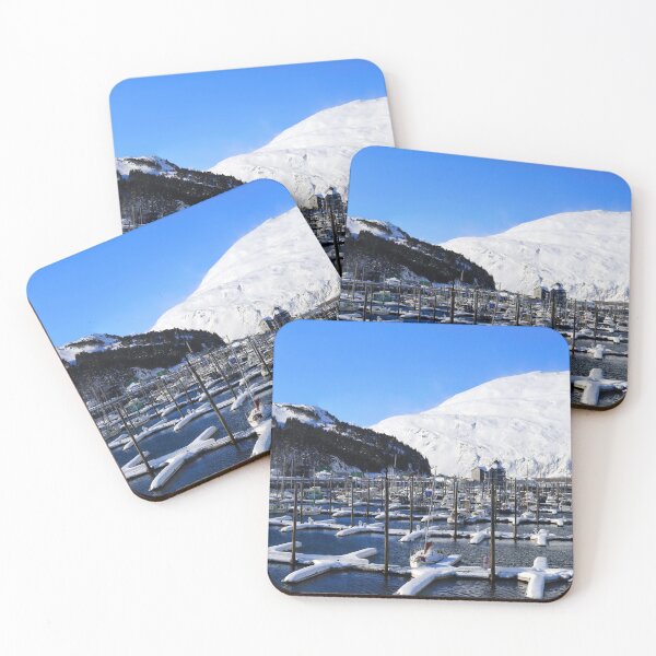 Item preview, Snowy harbour designed and sold by zumi.