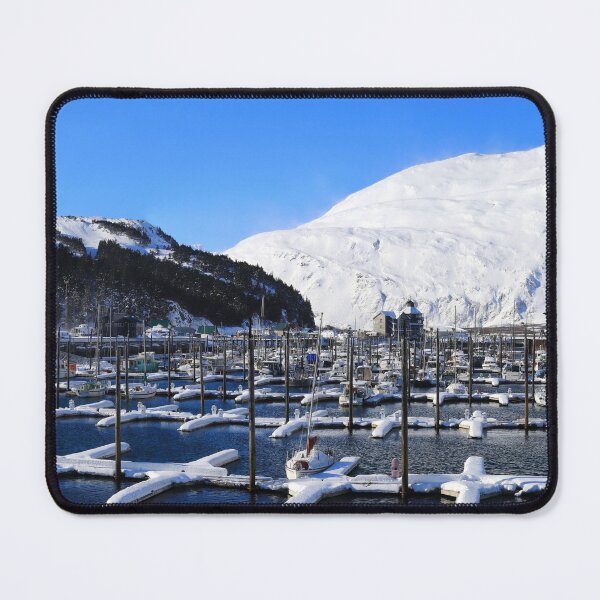 Item preview, Snowy harbour designed and sold by zumi.