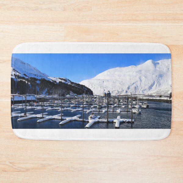 Item preview, Snowy harbour designed and sold by zumi.