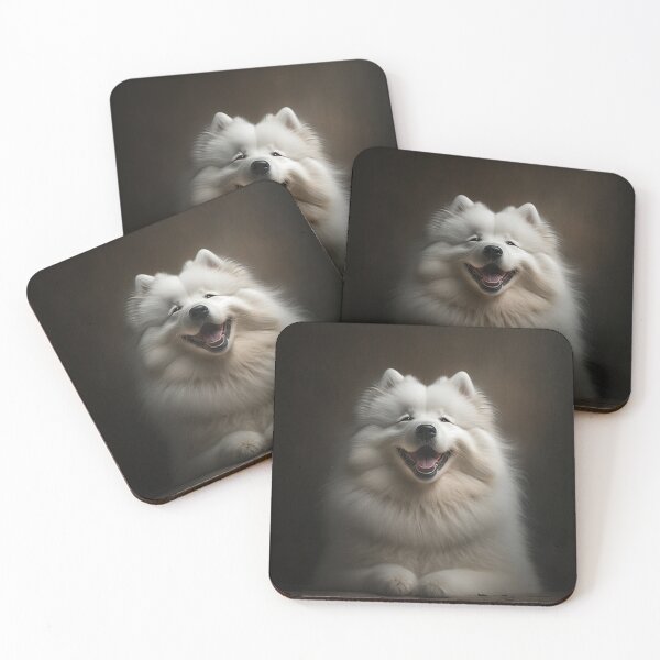Item preview, Beautiful happy Samoyed husky designed and sold by Justsweetdesign.