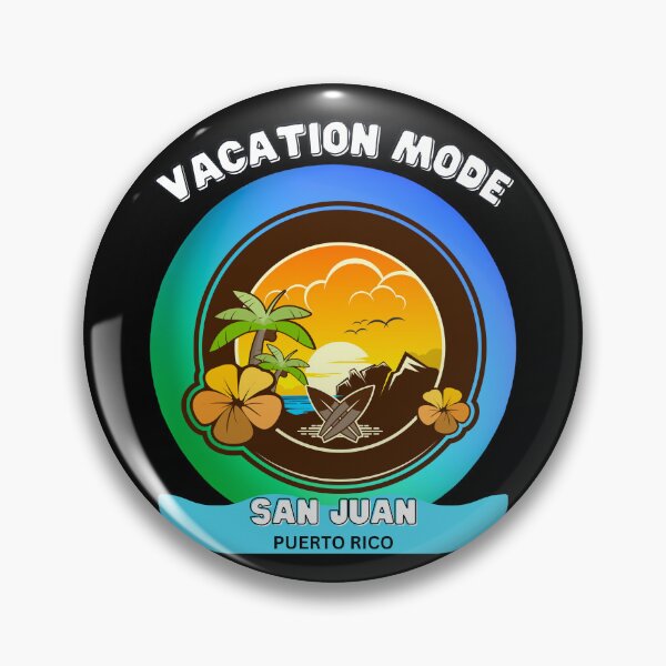 Item preview, Vacation Mode: San Juan, Puerto Rico designed and sold by Yazztees.