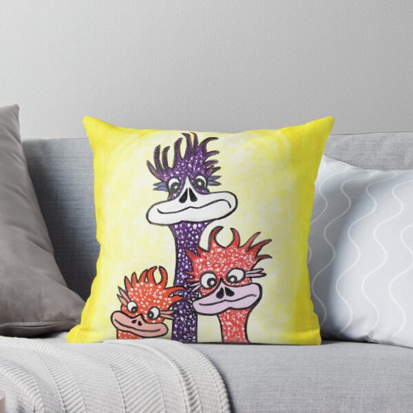 Item preview, The Emu Family designed and sold by VibrantArtwork.