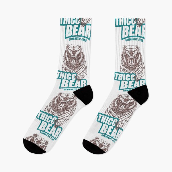 Item preview, THICC Bear Gymnastic Club - Teal designed and sold by THICC BEAR.