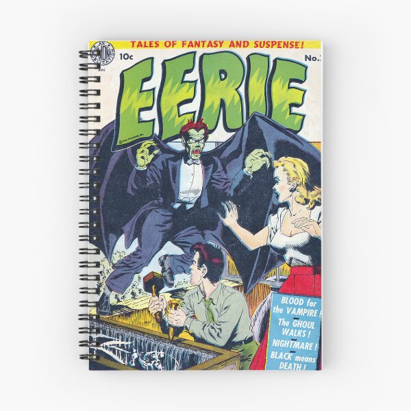 Item preview, Eerie, Issue 7 Cover Art, 1952. Retro Comic Book Art designed and sold by The-Hist-Image.